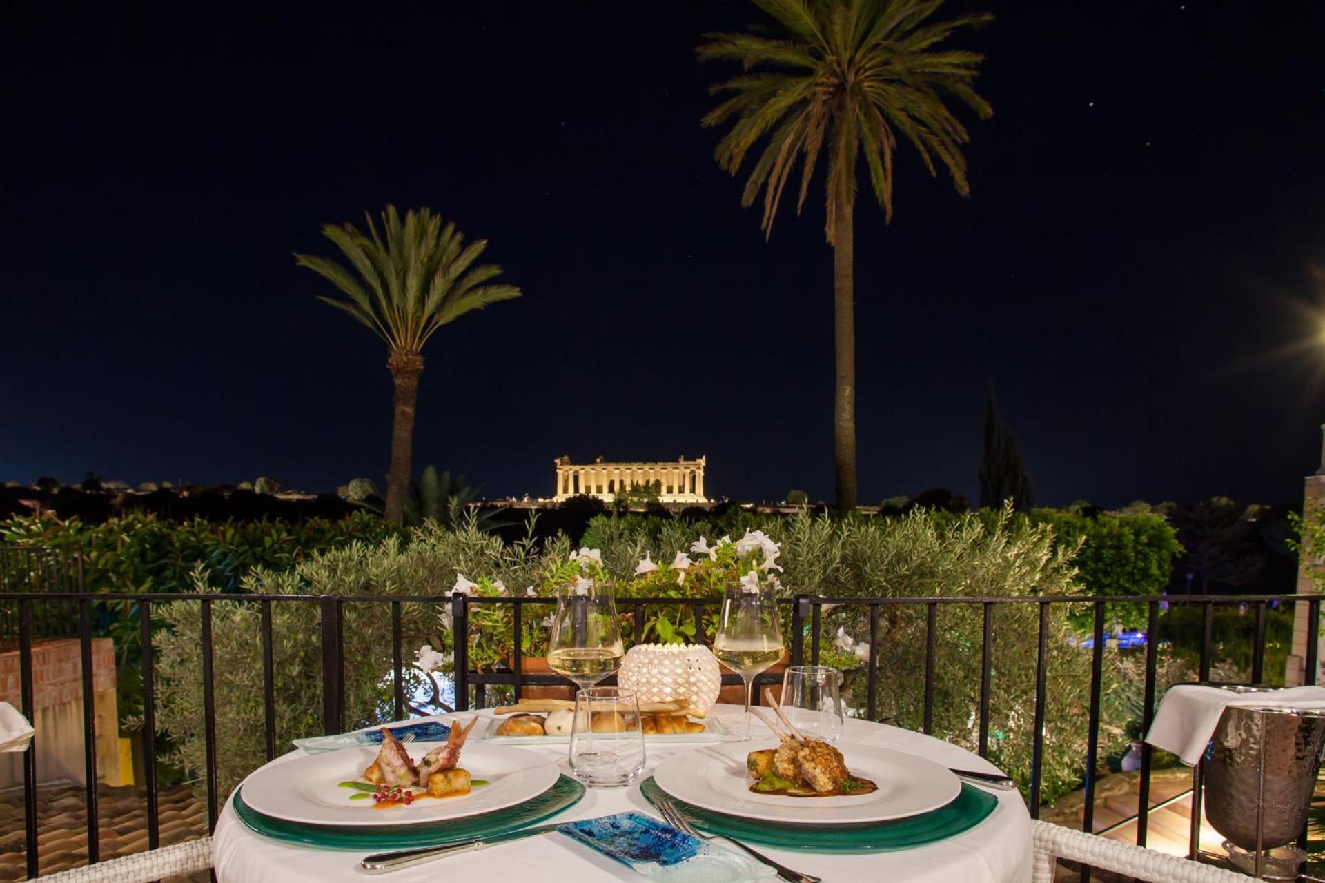 Hotel Villa Athena Agrigento Esterno foto The Acropolis view from the hotel
