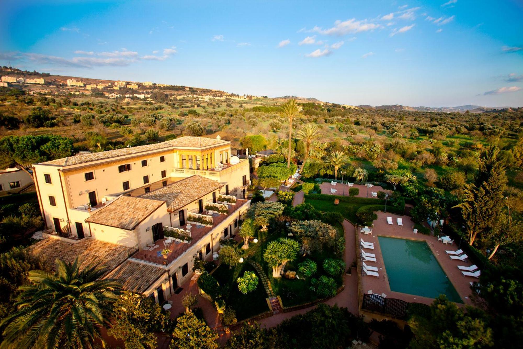 Hotel Villa Athena Agrigento Esterno foto Villa San Michele