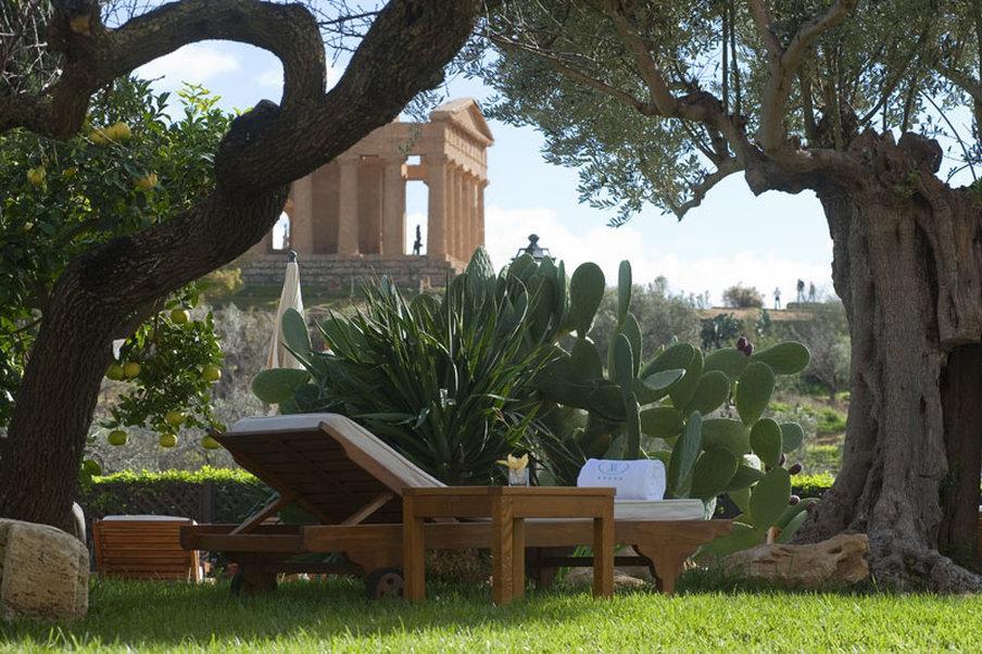 Hotel Villa Athena Agrigento Esterno foto The gardens of the Phoenician