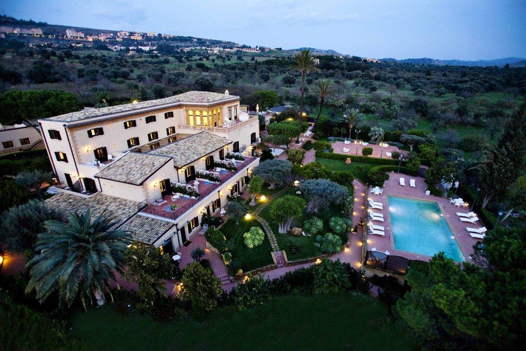 Hotel Villa Athena Agrigento Esterno foto The hotel